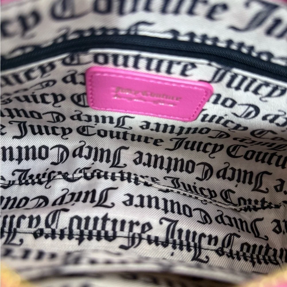 NWT Juicy Couture “Girls Just Wanna Have Fun” Pink Shoulder Bag